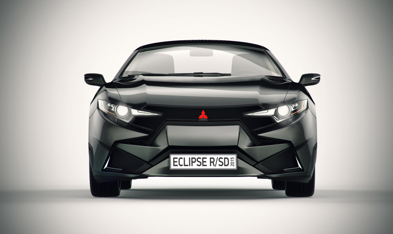 Illustration for article titled Designer Makes New Mitsubishi Eclipse For Those Who Want It To Be 2001
